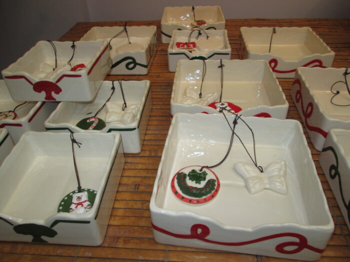 Porta Guardanapos G Natal Vermelho - Imagem 4