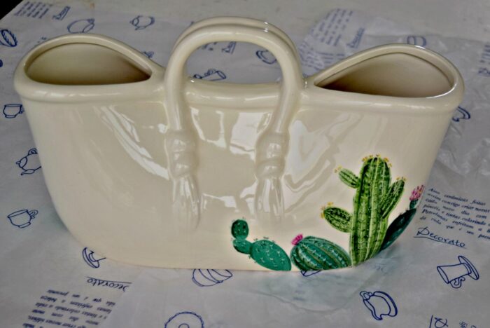 Cesta de Talheres Cactus Verdes - Imagem 3