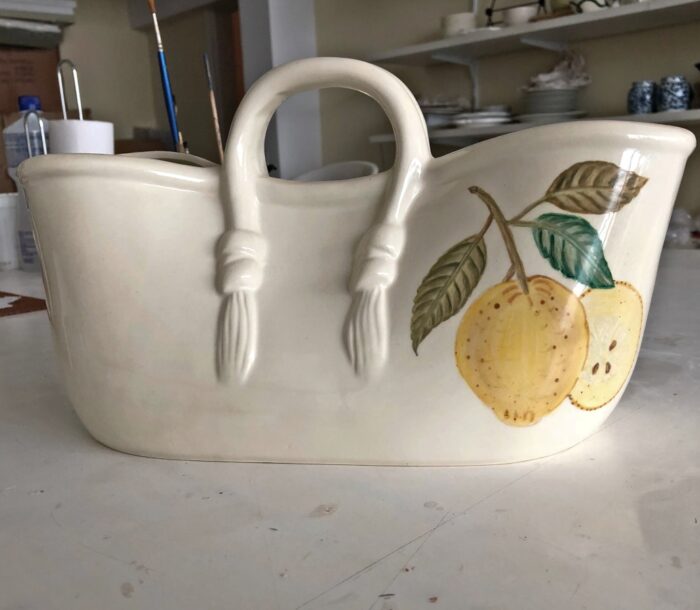 Cesta de Talheres com Limão Siciliano