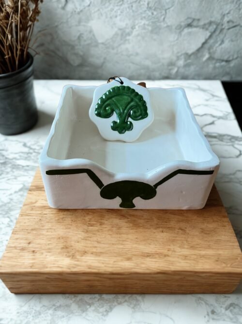 Porta Guardanapos P cores e cru , para guardanapos de papel