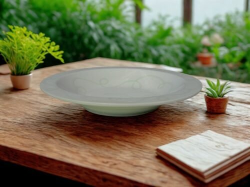 Travessa de Cerâmica para decorar ou servir- Coleção Luberon